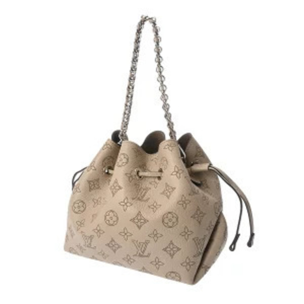Louis Vuitton Handbag Bella Mahina Leather Galet Monogram